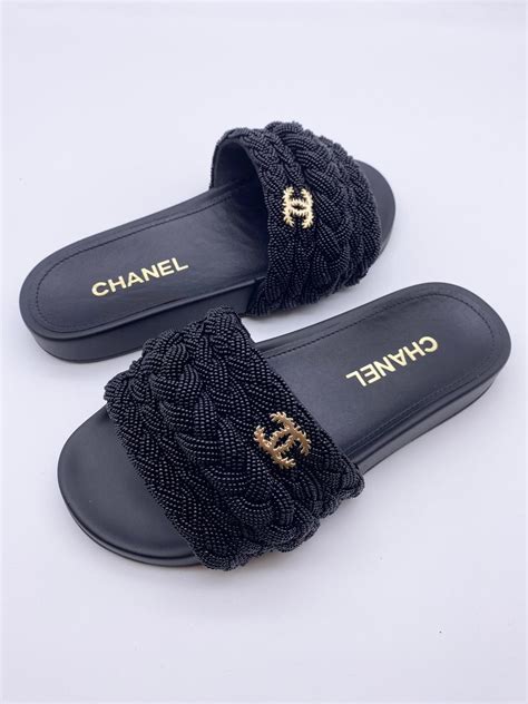 chanel mules slides price|chanel size 42 black clogs.